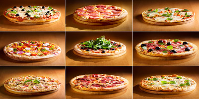 Erkennst du diese Pizza-Sorten?