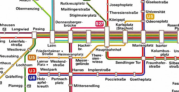 Das Streckennetz welcher Stadt zeigt dieser Ausschnitt?