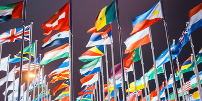 Kannst du diesen 25 Ländern ihre Flaggen zuordnen?