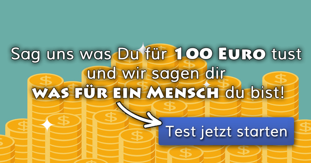 ᐅ Sag uns was Du für 100 Euro tust und wir sagen dir was