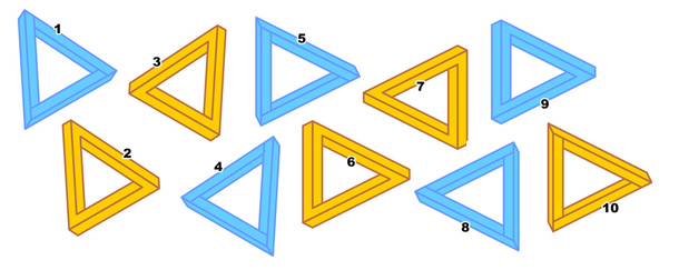 Welche dieser Figuren sind technisch korrekt?