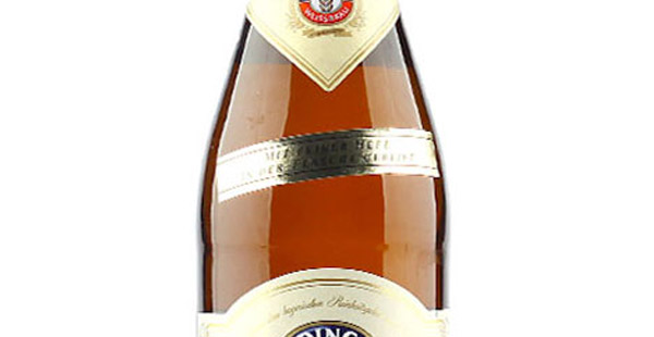 Bei dieser Biermarke handelt es sich um ein obergäriges Weizenbier, dass eine satte gelbe Farbe und eine schöne Schaumkrone hat und gut zu deftigem bayrischem Essen passt ;)