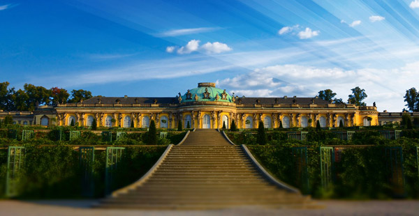 Wo steht Schloss Sanssouci?