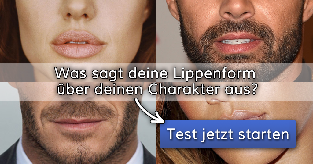 Was Sagt Deine Lippenform über Deinen Charakter Aus