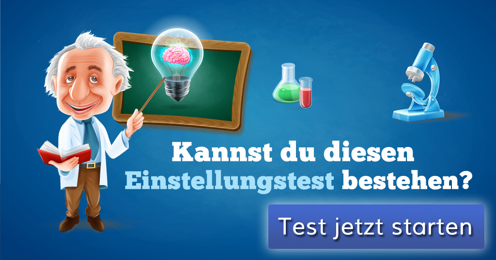 Kannst Du Diesen Einstellungstest Bestehen?