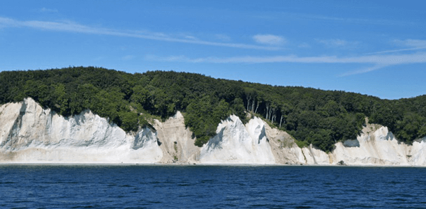 Wo in Deutschland findet man diese beeindruckenden Kreidefelsen?